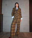 Calça de Lã Xadrez Kendel