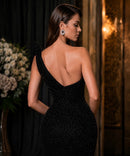 Vestido de Luxo Black Diamond