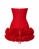 Vestido Rosso Fiore