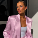 Conjunto Satin Power Pink