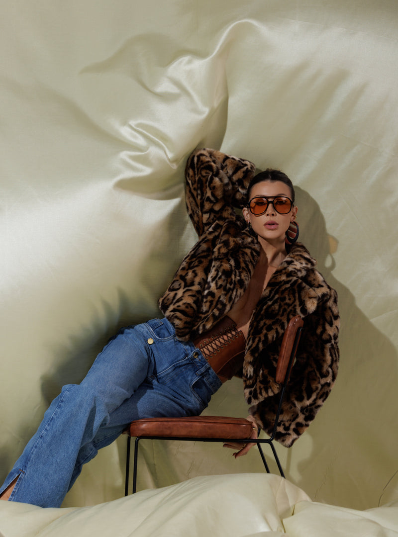 OverSize Animal Print Lendy Blazer