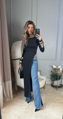 Blusa com Fenda Asyra