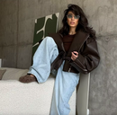 Jaqueta de Couro Geslyn