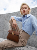 Bolsa Tote de Couro Anysse