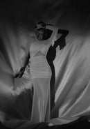 Vestido Longo com Transparência Ciara