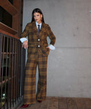 Calça de Lã Xadrez Kendel