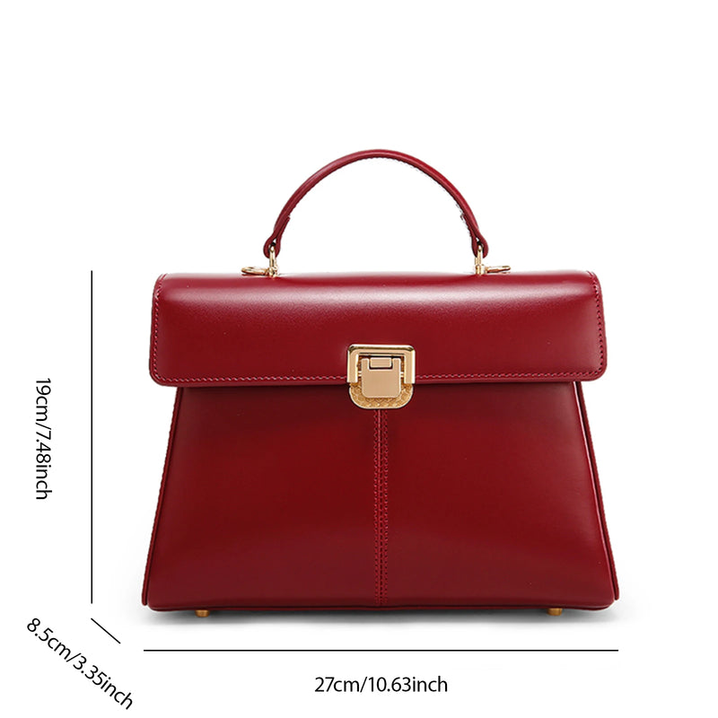 Bolsa Tote de Couro Anysse