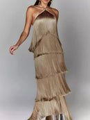 Vestido Fringe Eleganza