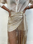 Saia Riviera com Franjas