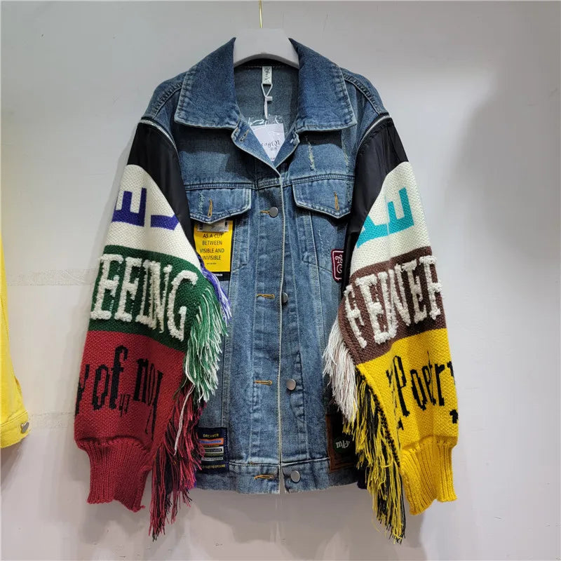Jaqueta Jeans Keshe
