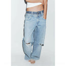 Calça Jeans Double Waist
