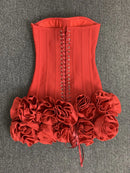 Vestido Rosso Fiore