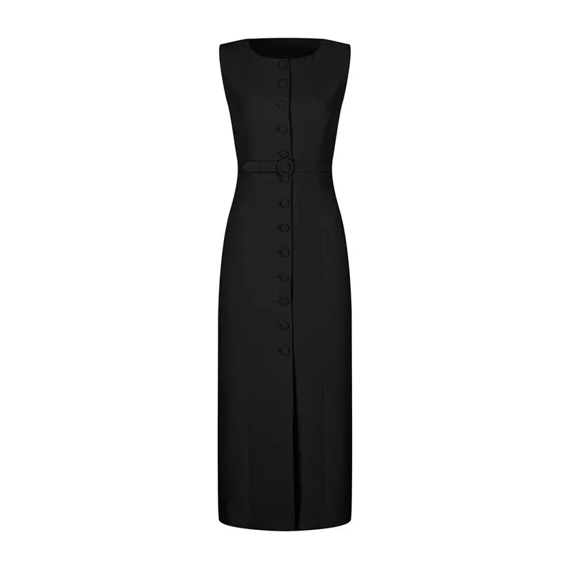 Vestido Reto Midi Faryn