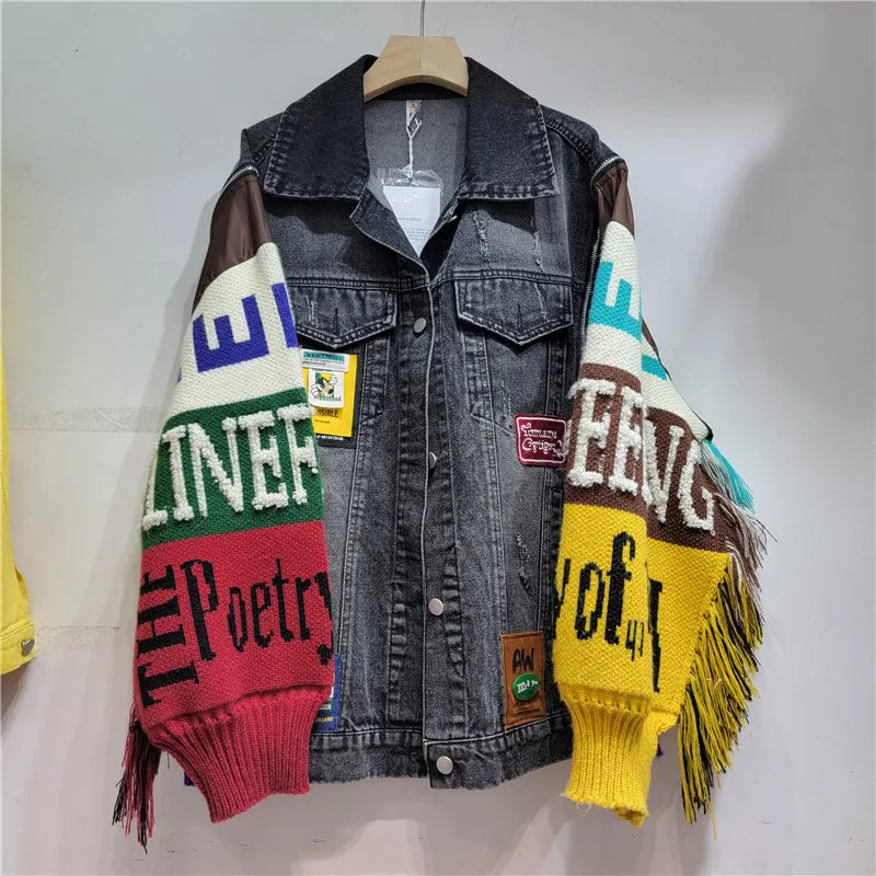 Jaqueta Jeans Keshe